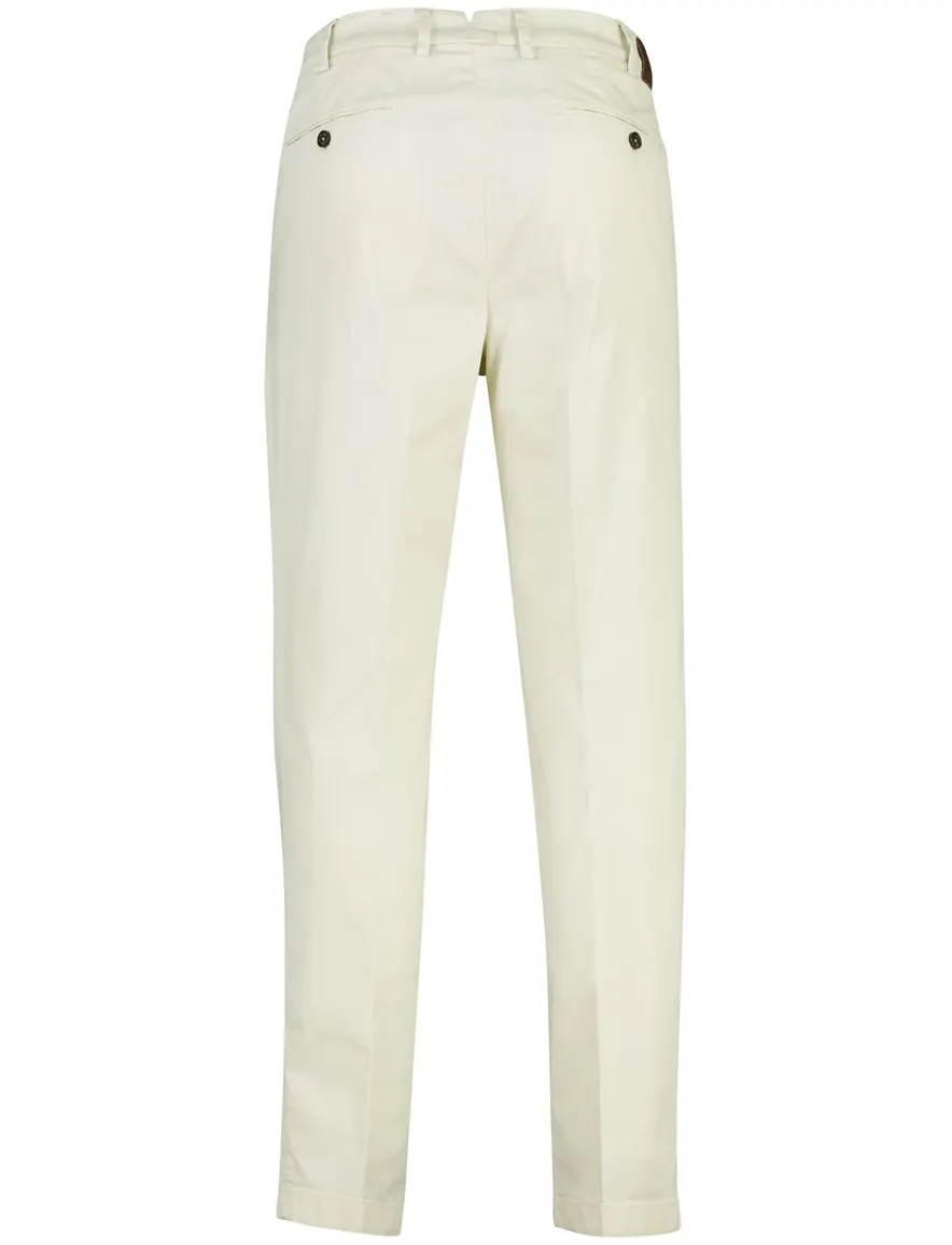 Gardeur Pantalon beige katoen