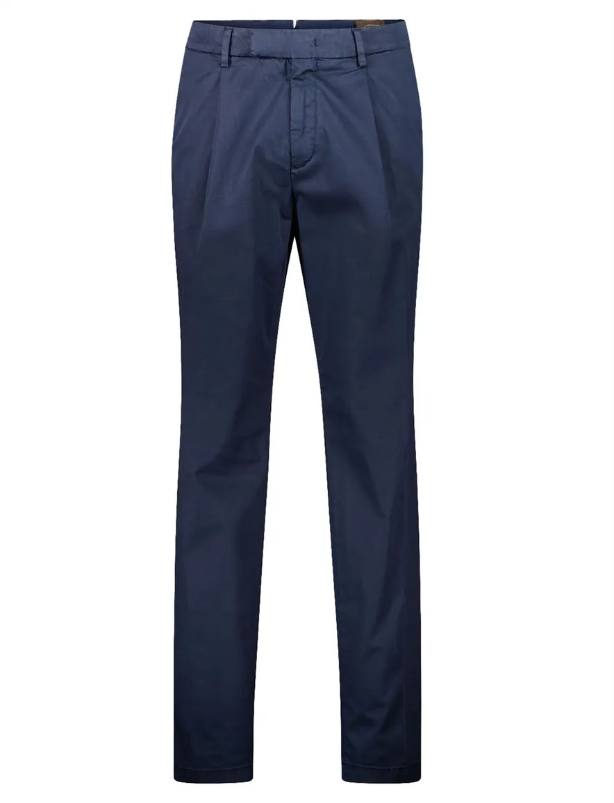 Gardeur pantalon donkerblauw bandplooi