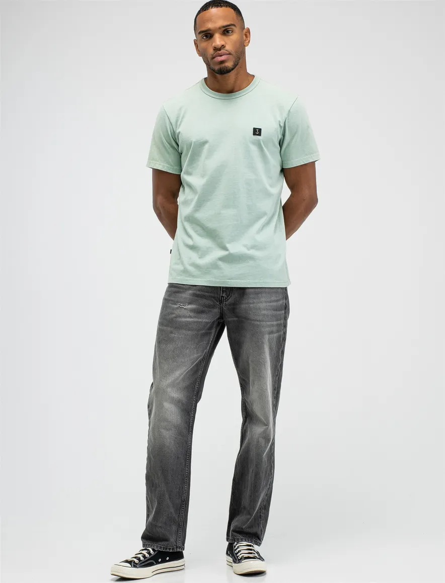 Butcher of Blue T-shirt turquoise 100% katoen