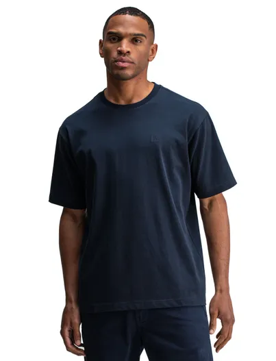Butcher of Blue Butcher of blue shirt donkerblauw katoen