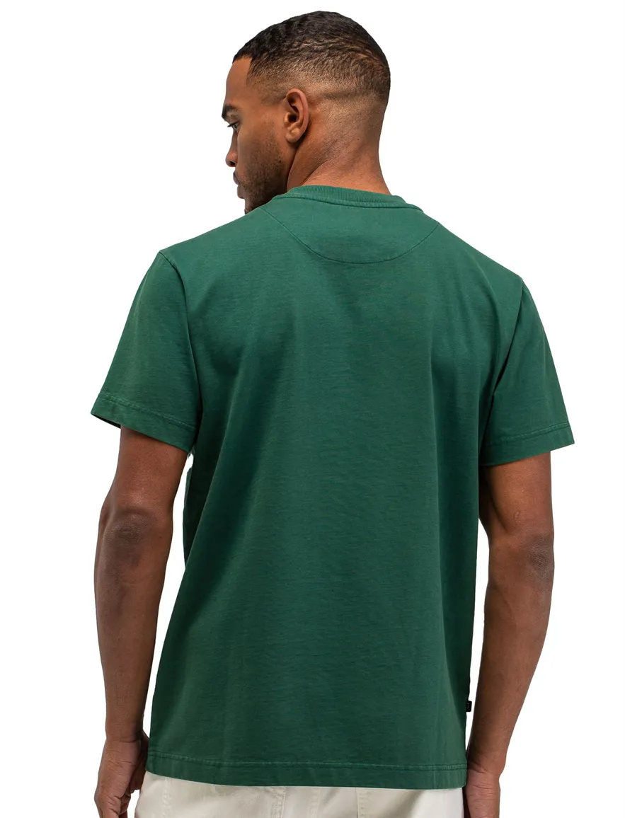 Butcher of blue shirt groen katoen