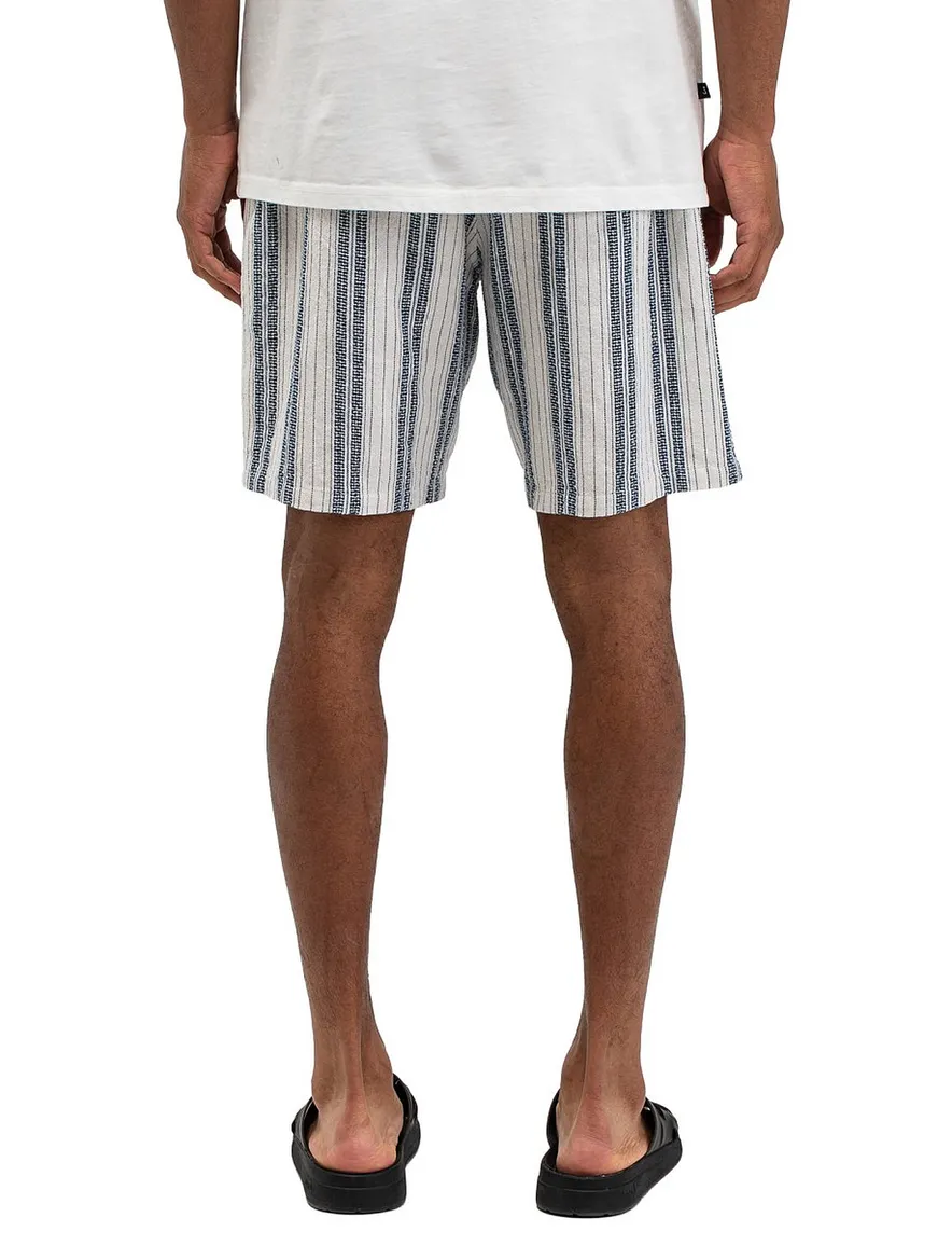Butcher of Blue bermuda wit blauw gestreept