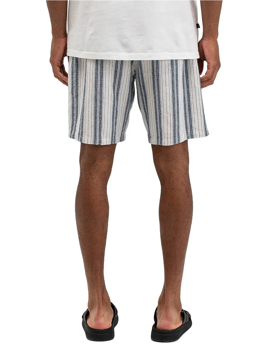 Butcher of Blue bermuda wit blauw gestreept