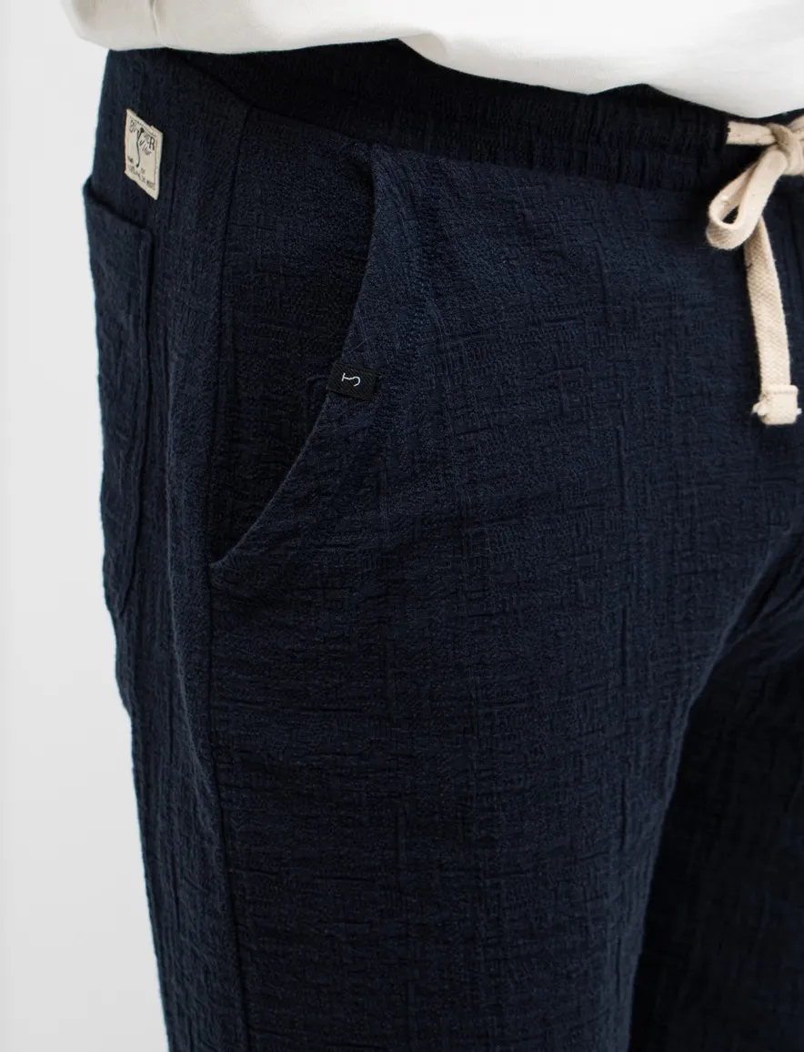 Butcher of Blue bermuda navy elastische band deel van set