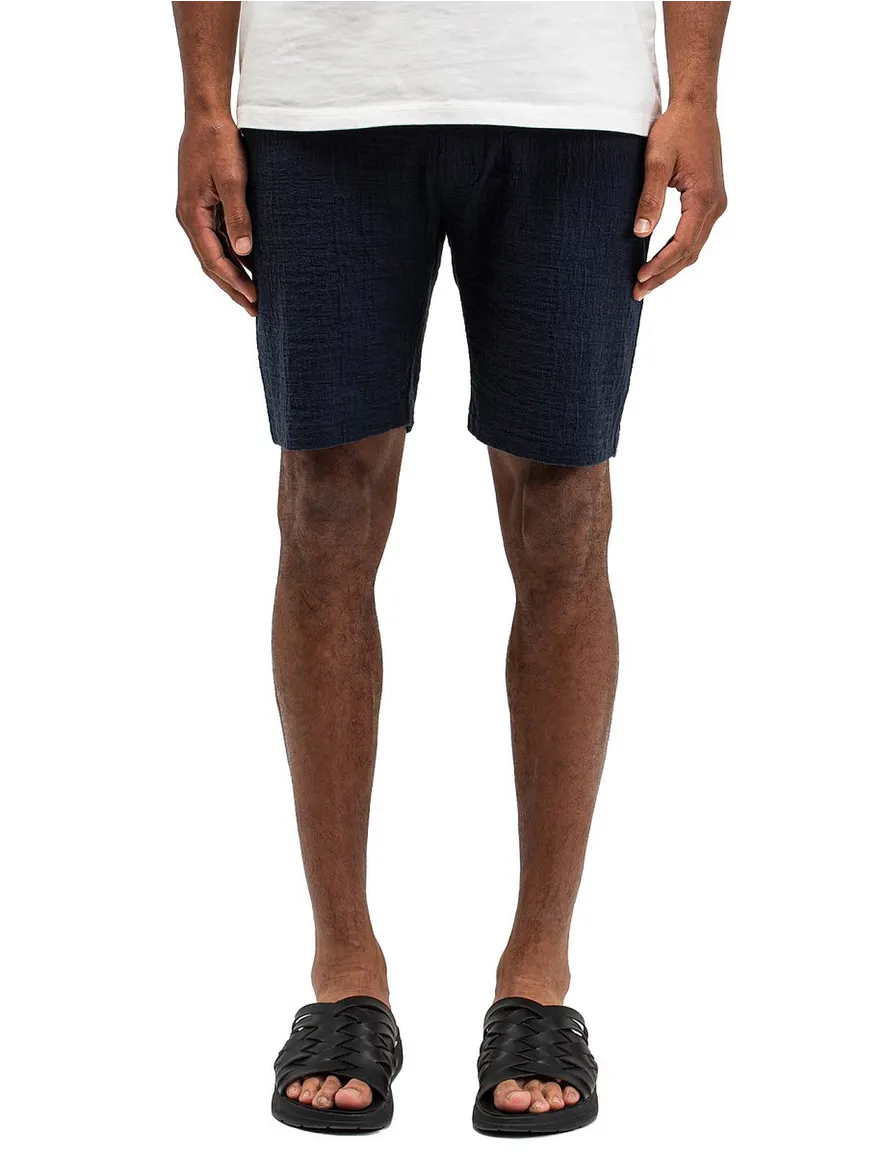 Butcher of Blue bermuda donkerblauw deel van set