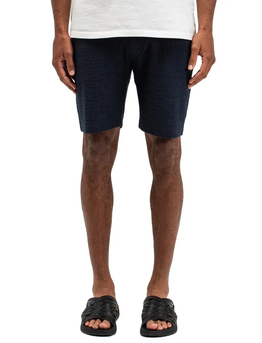 Butcher of Blue bermuda navy elastische band deel van set