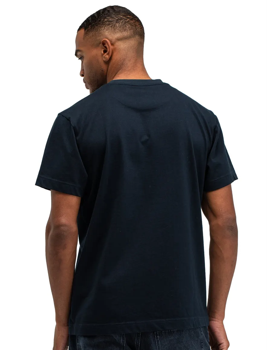 Butcher of Blue T-shirt donkerblauw met print