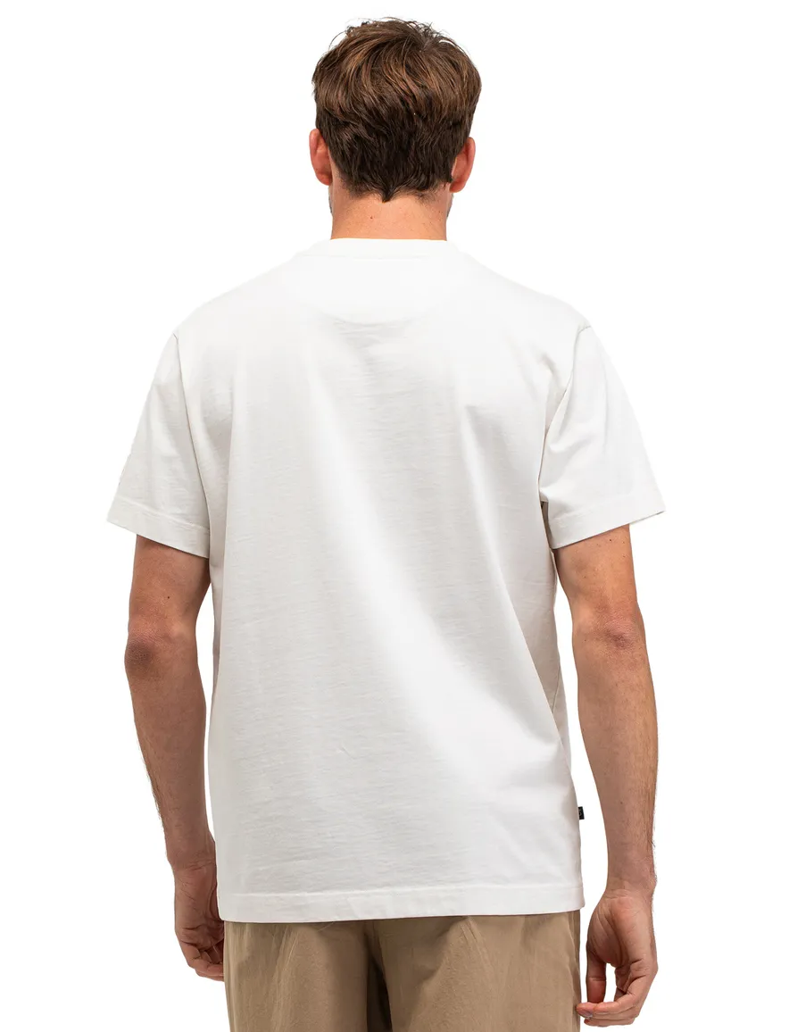 Wit T-shirt met opdruk Butcher of Blue regular fit