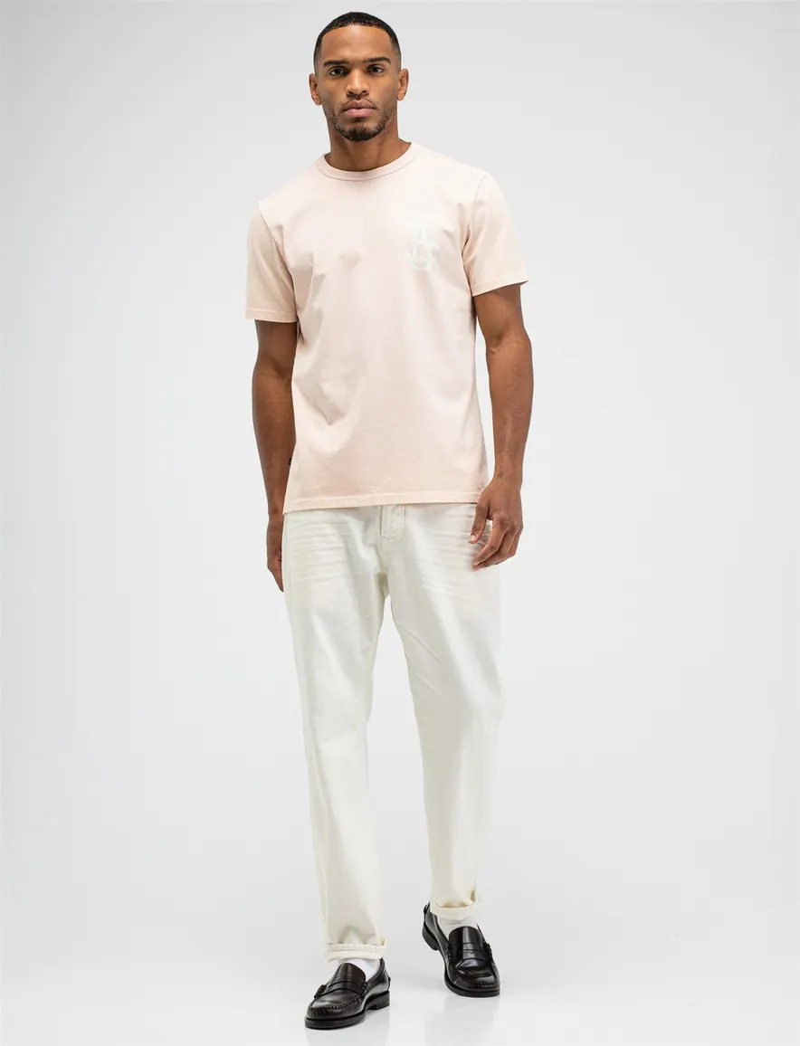 Butcher of Blue T-shirt ronde hals roze