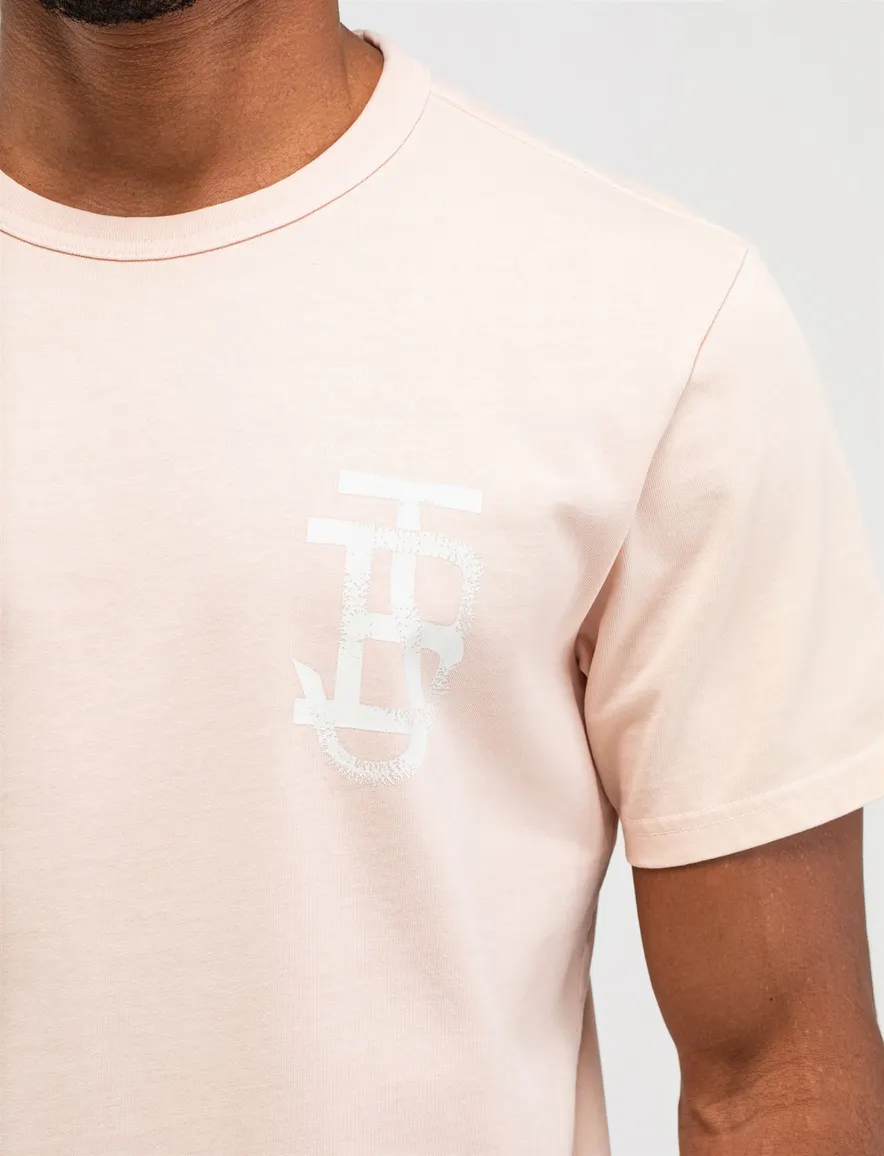 Butcher of Blue T-shirt ronde hals roze