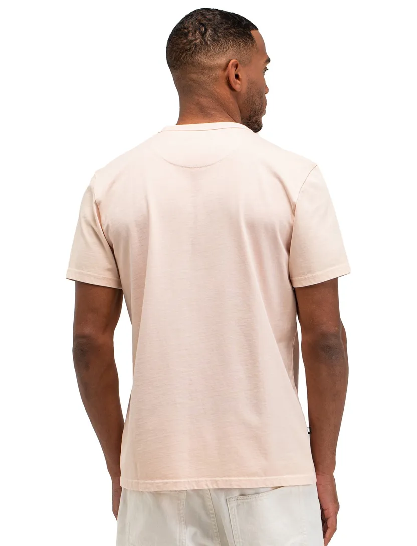 T-shirt roze Butcher of Blue opdruk wit