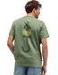 Groen t-shirt ronde hals Butcher of Blue met backprint
