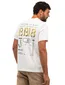 Wit t-shirt ronde hals Butcher of Blue met backprint