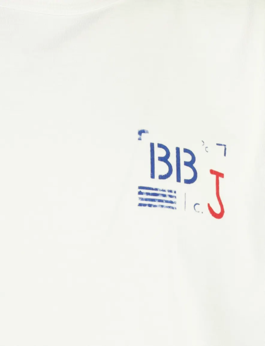 T-shirt Butcher of Blue creme wit