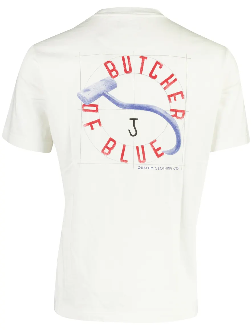 Butcher of Blue vintage hook loose tee oversized creme