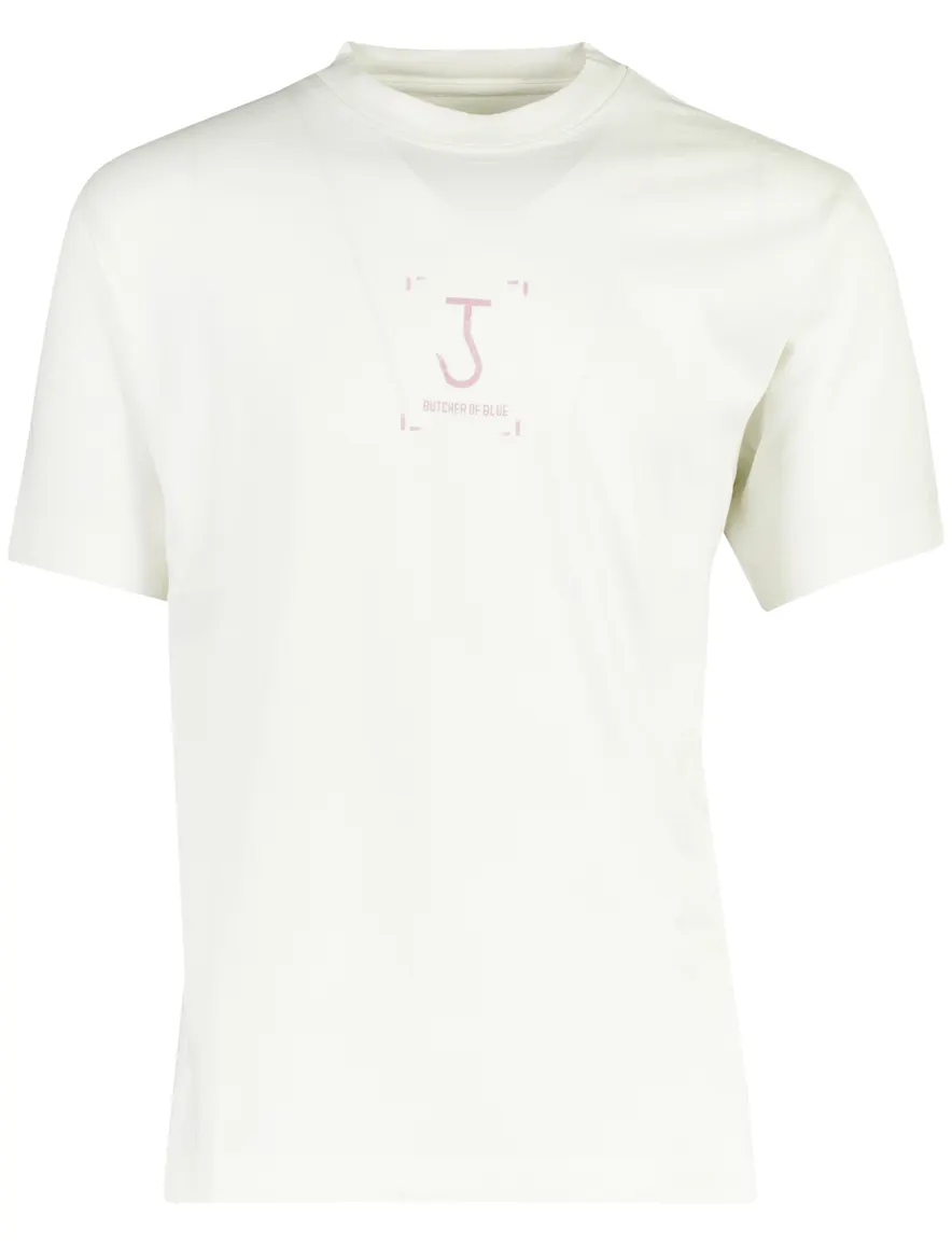 T-shirt Butcher of Blue creme wit