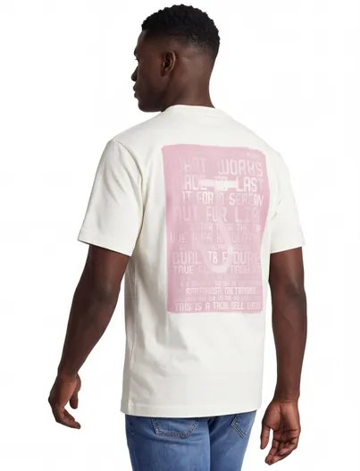 Butcher of Blue T-shirt Butcher of Blue Manifest Oversized creme