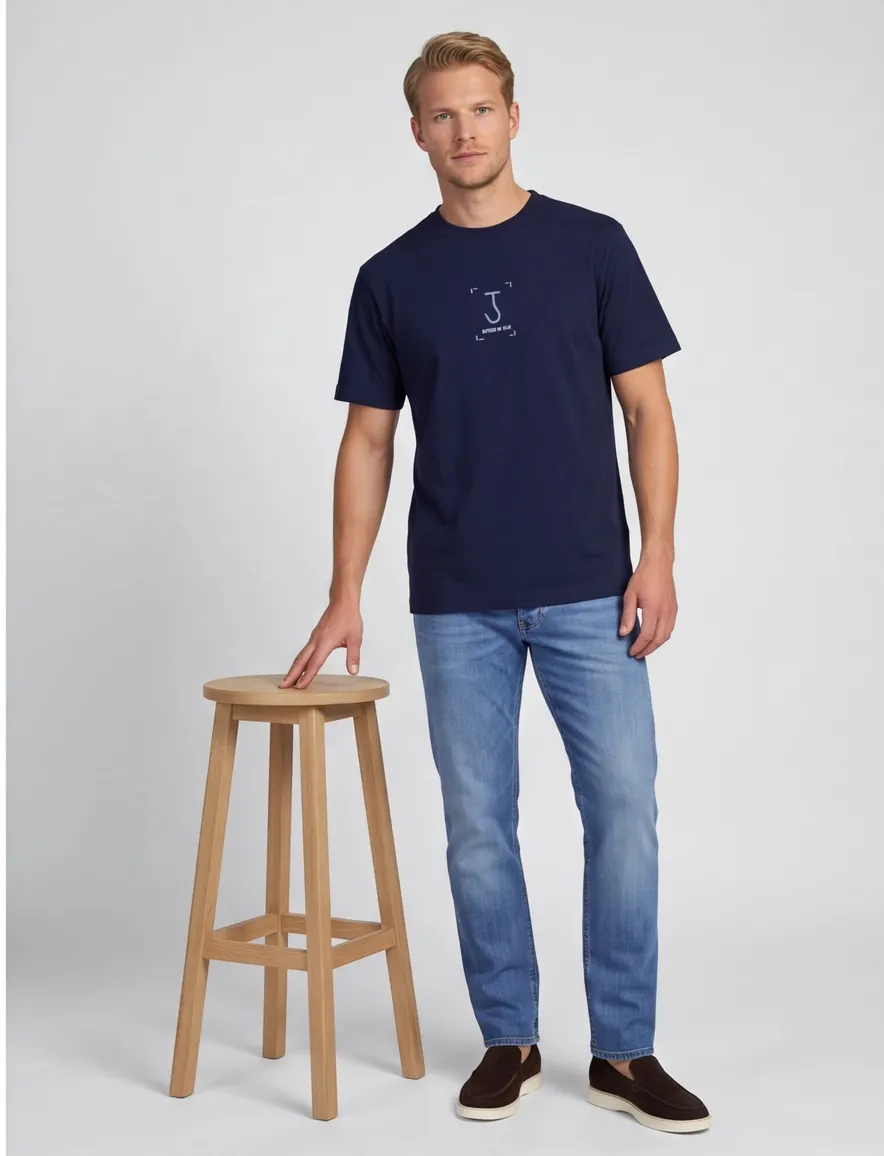 Butcher of Blue T-shirt blauw
