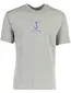 Butcher of Blue T-shirt ronde hals grijs Manifest Oversized