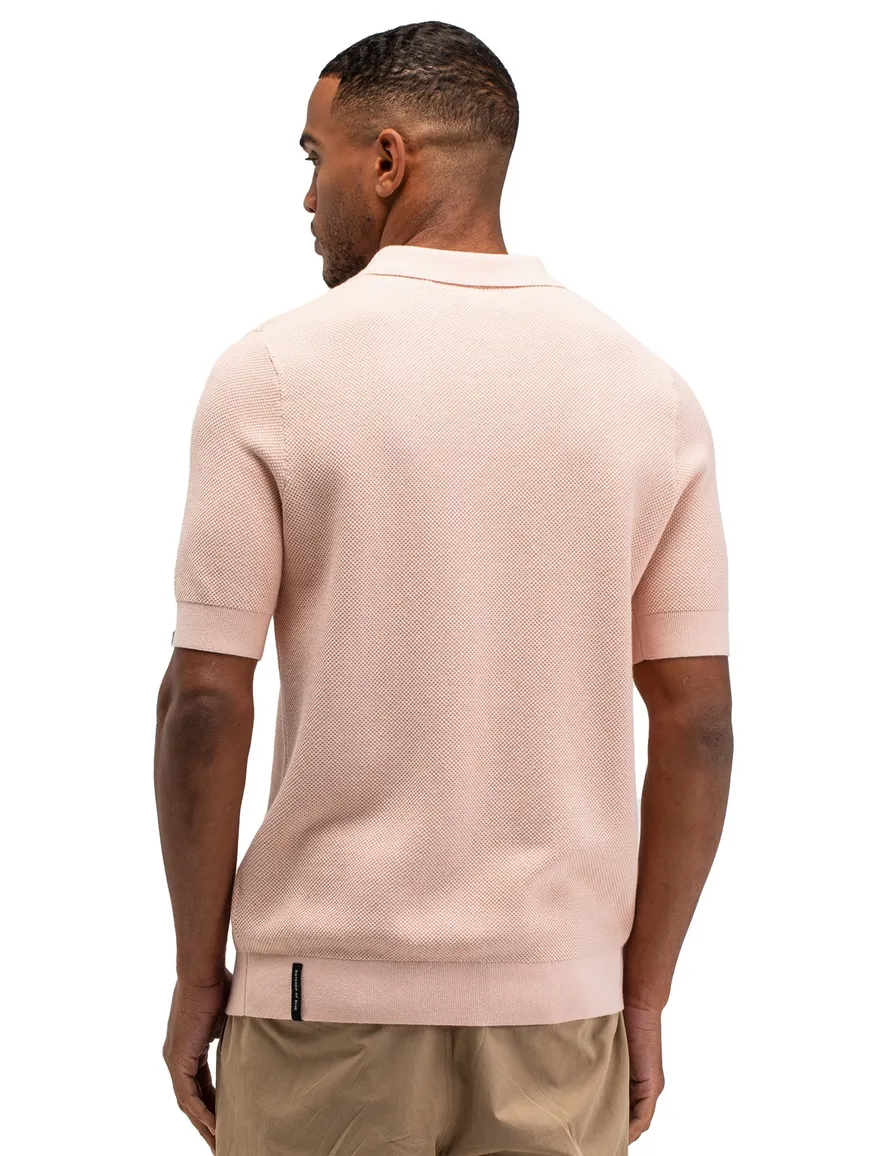 Poloshirt Butcher of Blue roze structuur