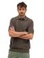 Butcher of Blue Poloshirt bruin gebreid