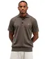 Butcher of Blue bruine polo met boord
