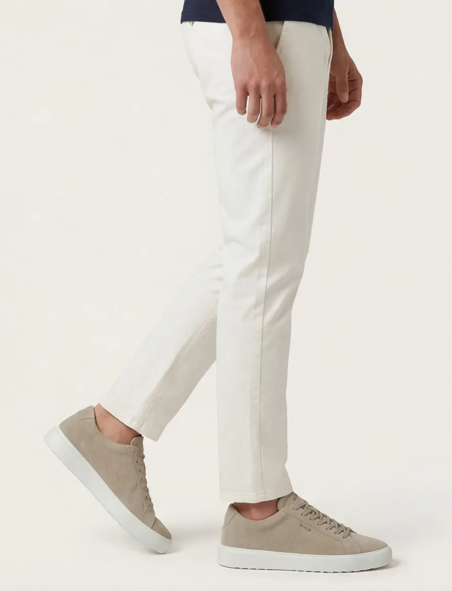 Blackstone sneakers beige suede