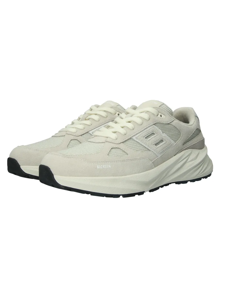 Blackstone sneakers lichtgrijs suede