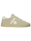 Blackstone sneaker creme en beige laag suede