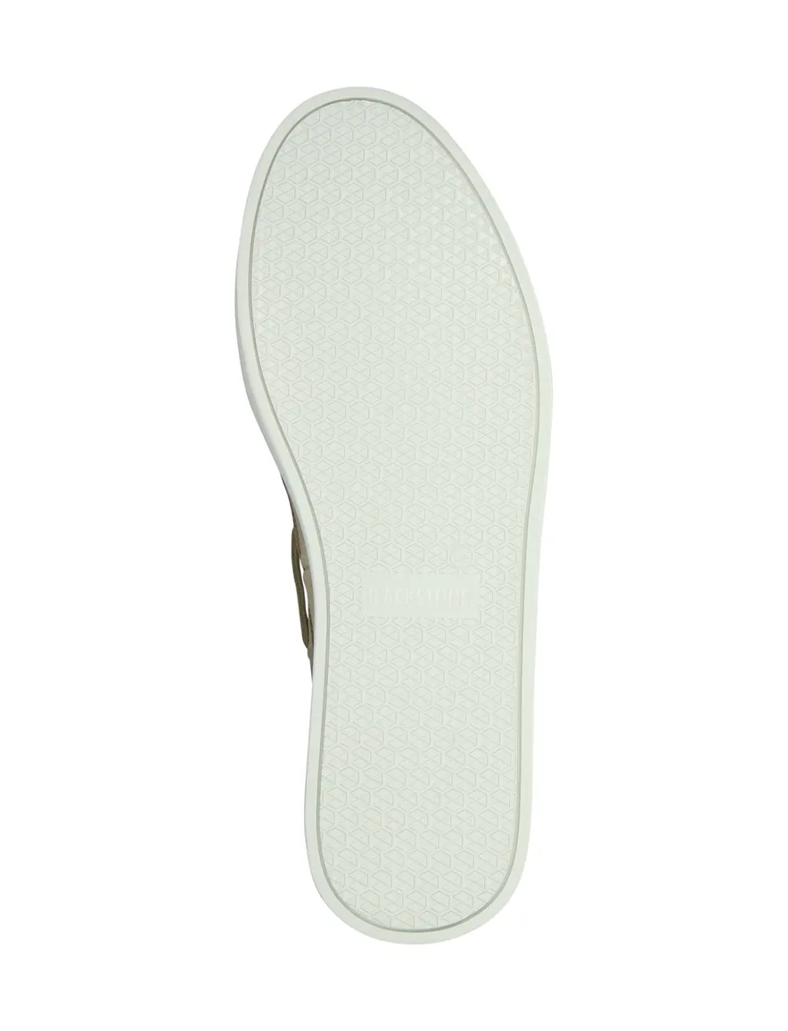 Blackstone Sneakers laag beige suede