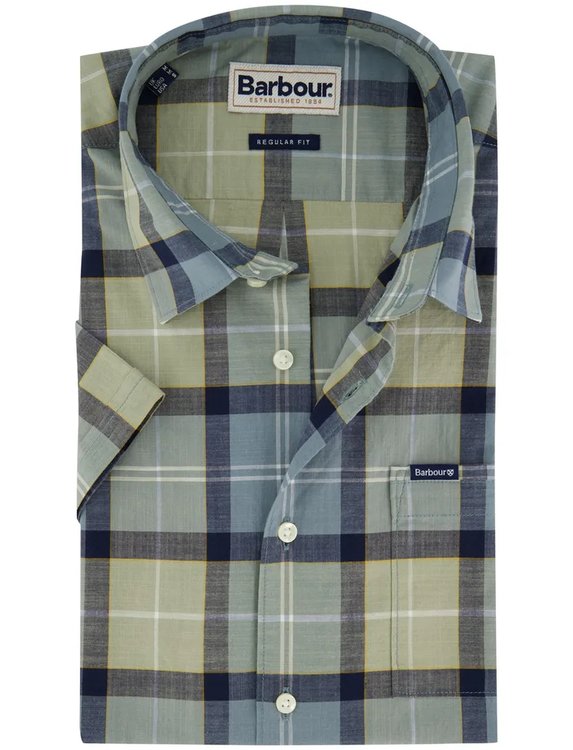 Overhemd Barbour Regular Fit groen
