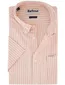 Gestreept roze wit Barbour overhemd korte mouwen