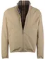 Zomerjas Barbour beige reversible waterdicht kort