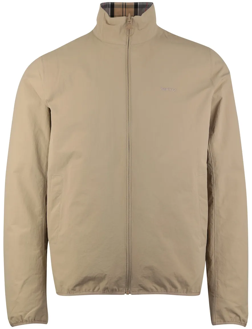 Barbour zomerjas beige reversible rits
