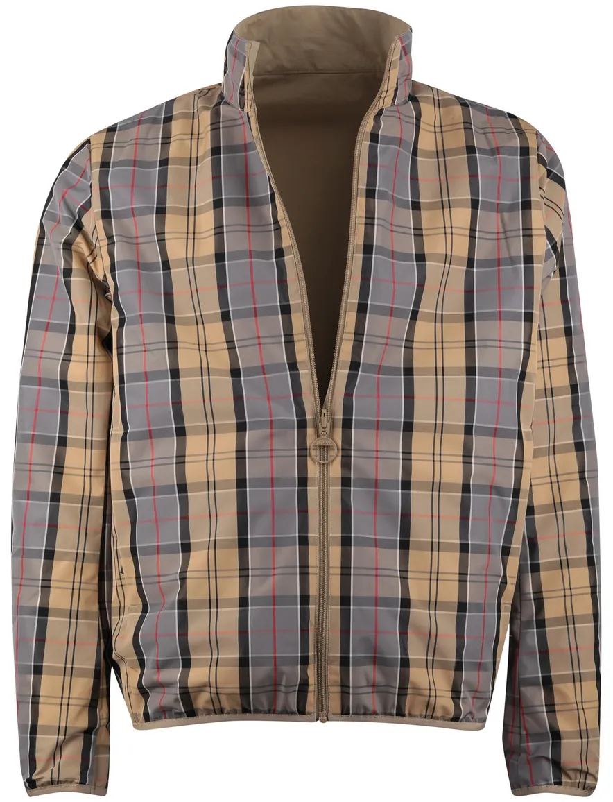 Barbour zomerjas beige reversible rits