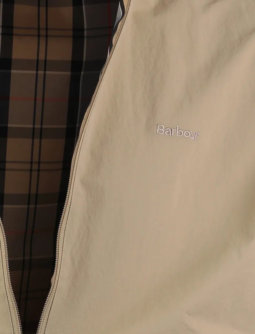 Barbour zomerjas beige reversible rits
