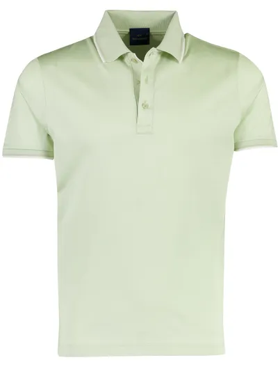 Paul & Shark Poloshirt Paul & Shark groen katoen normale fit