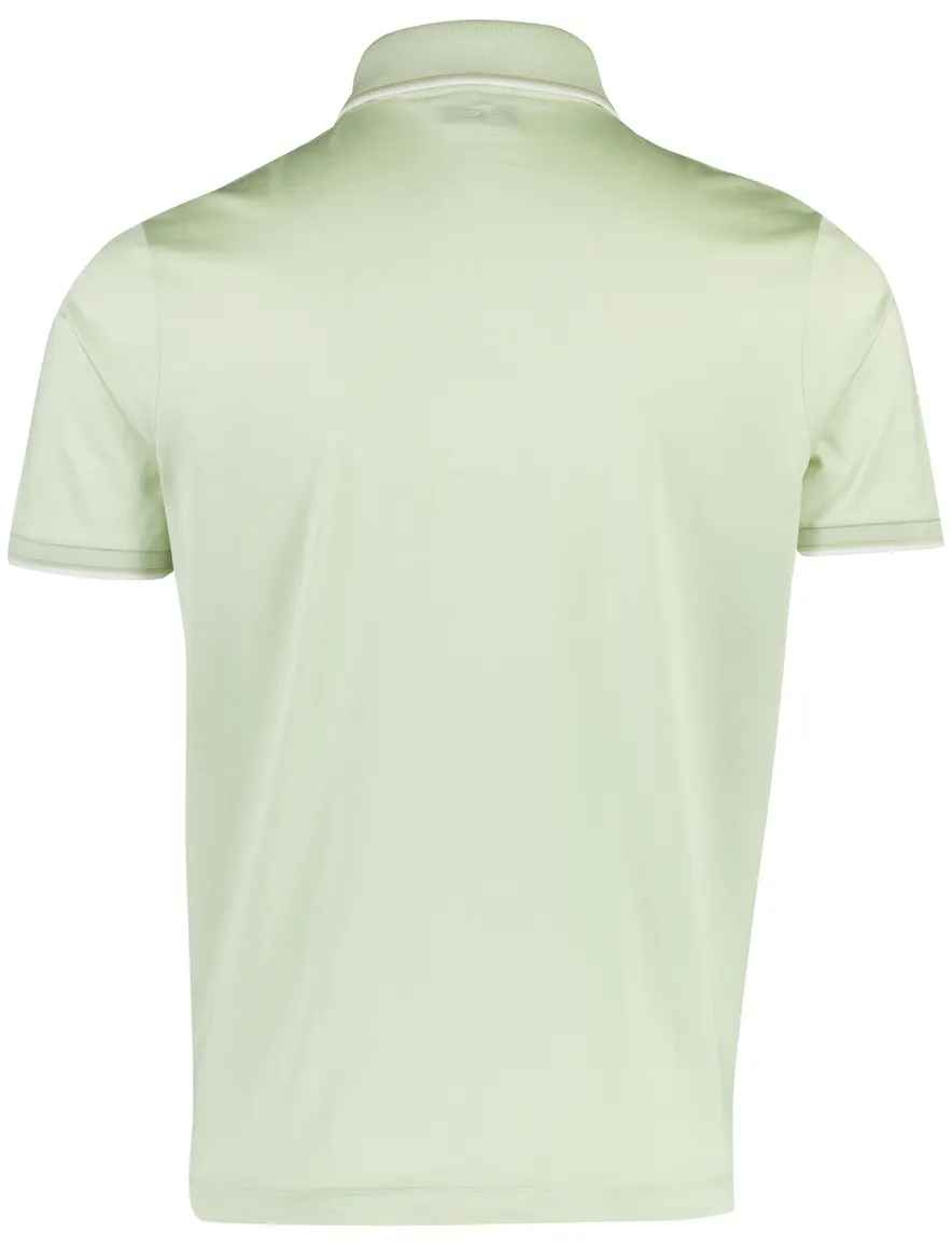 Poloshirt Paul & Shark groen katoen normale fit