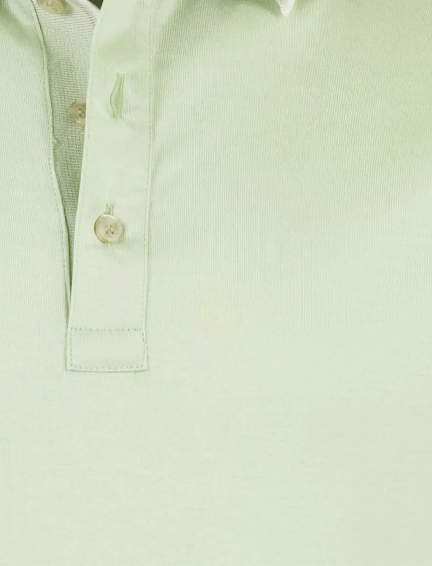 Poloshirt Paul & Shark groen katoen normale fit
