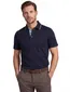 Paul & Shark Polo Donkerblauw effen rand op boord