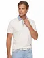 Paul & Shark Polo Creme met blauwe boord met rand