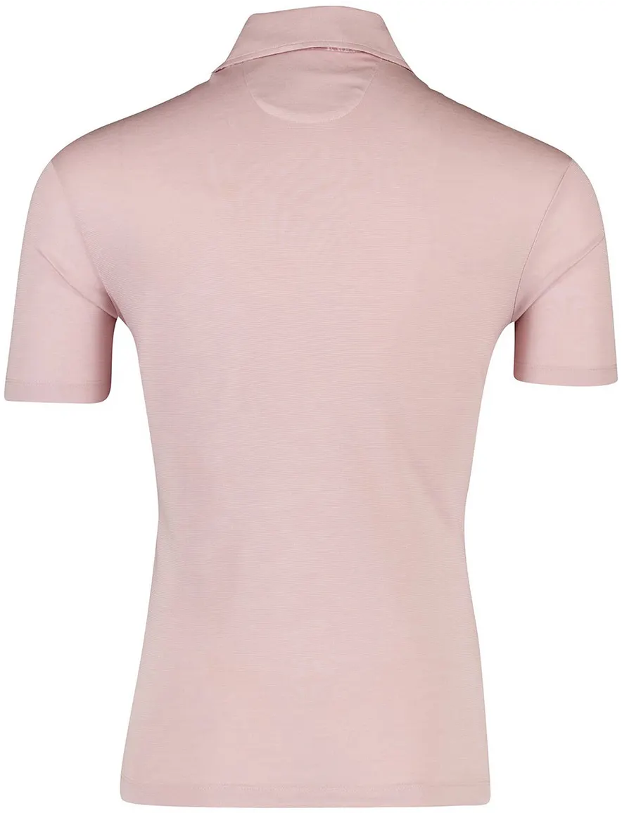 Paul & Shark poloshirt roze effen wijde fit