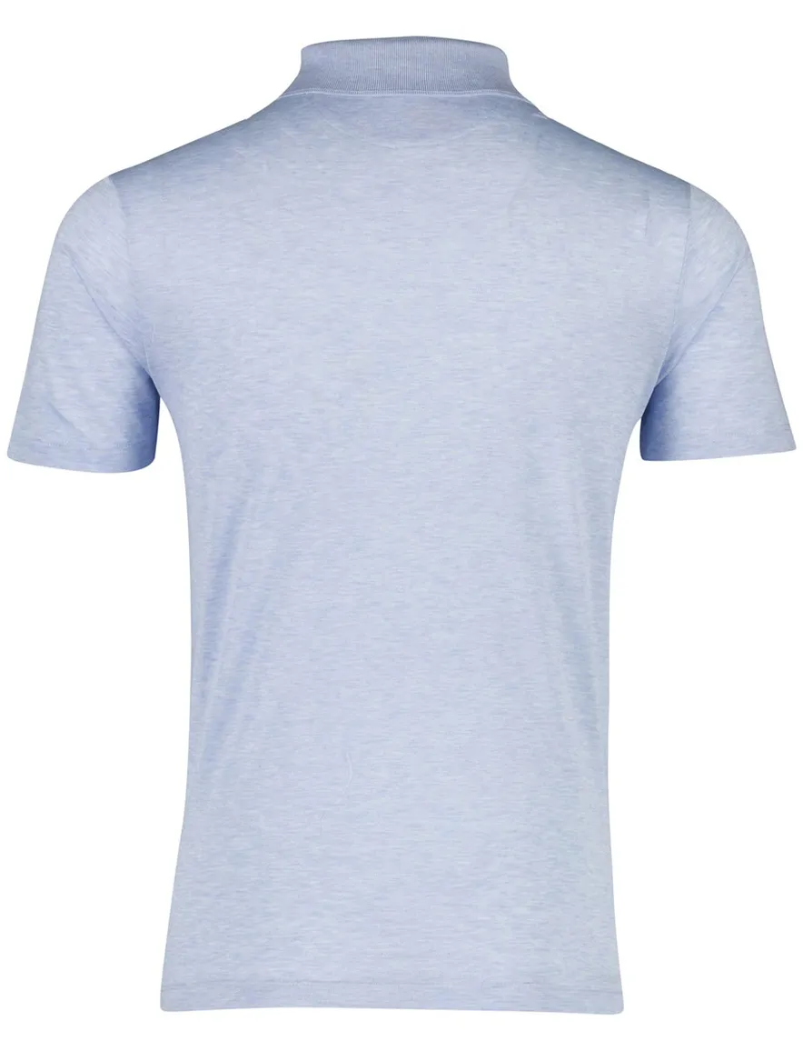 Paul & Shark lichtblauw poloshirt wijde fit