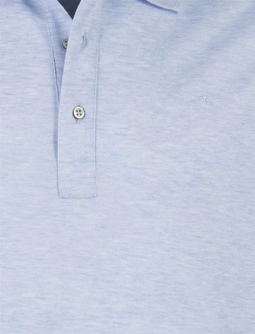Paul & Shark lichtblauw poloshirt wijde fit