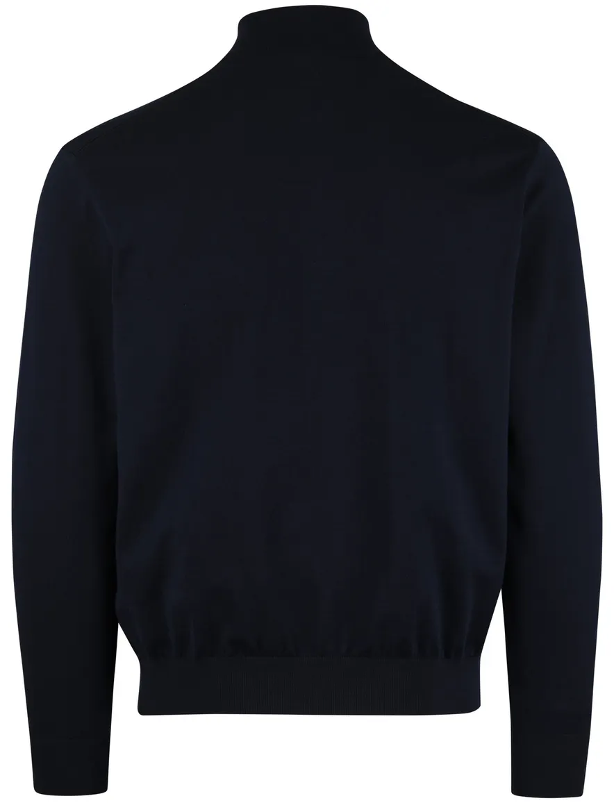 Navy half zip trui Paul & Shark
