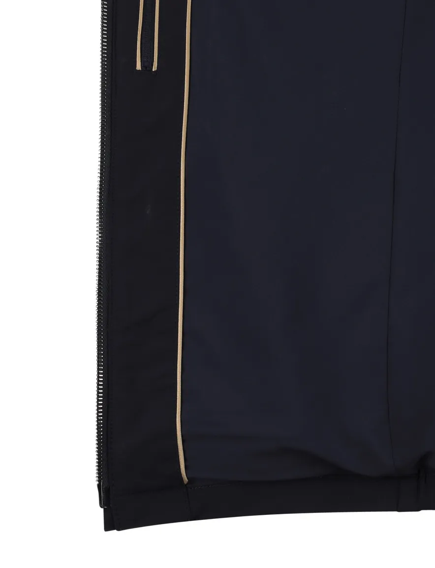 Paul & Shark jas donkerblauw waterdicht borstzak