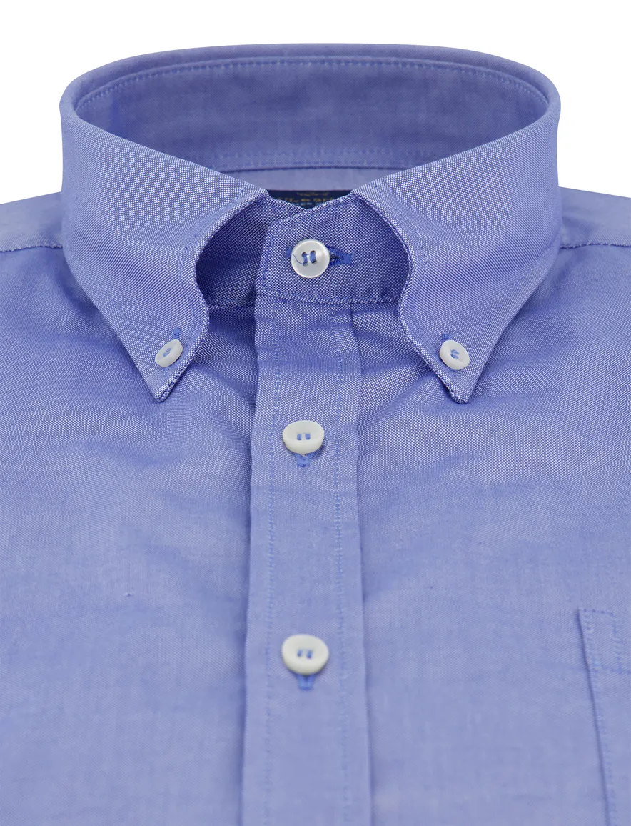 Paul & Shark overhemd blauw met borstzak