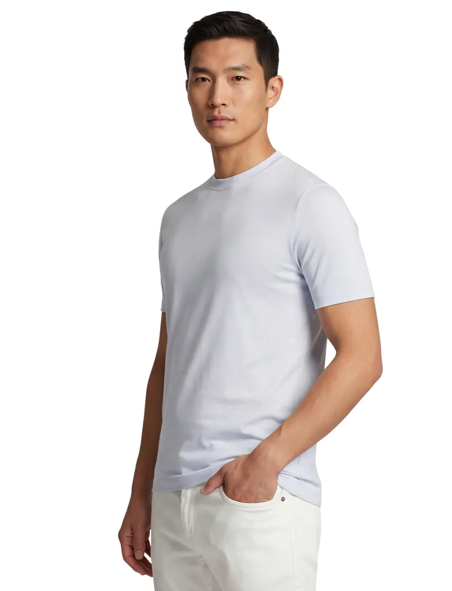 Wijde fit shirt paul & shark lichtblauw