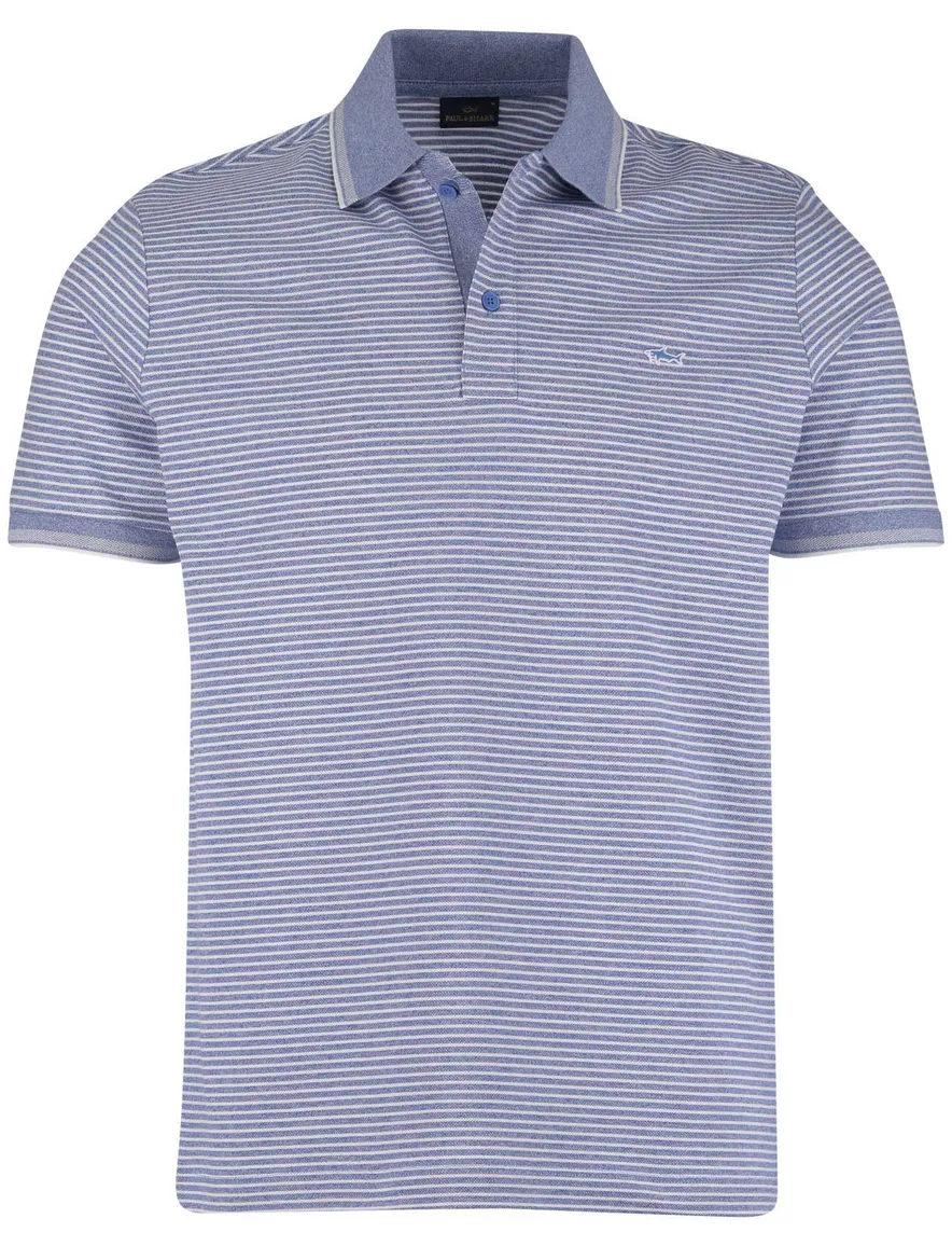 Paul & Shark Polo Blauw wit gestreept