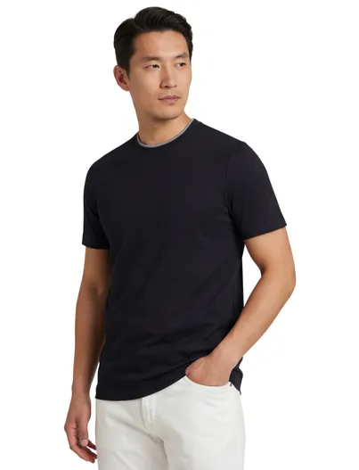 Paul & Shark T-shirt Paul & Shark ronde hals navy
